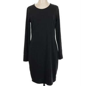 Athleta Classic Black Long Sleeve Dress